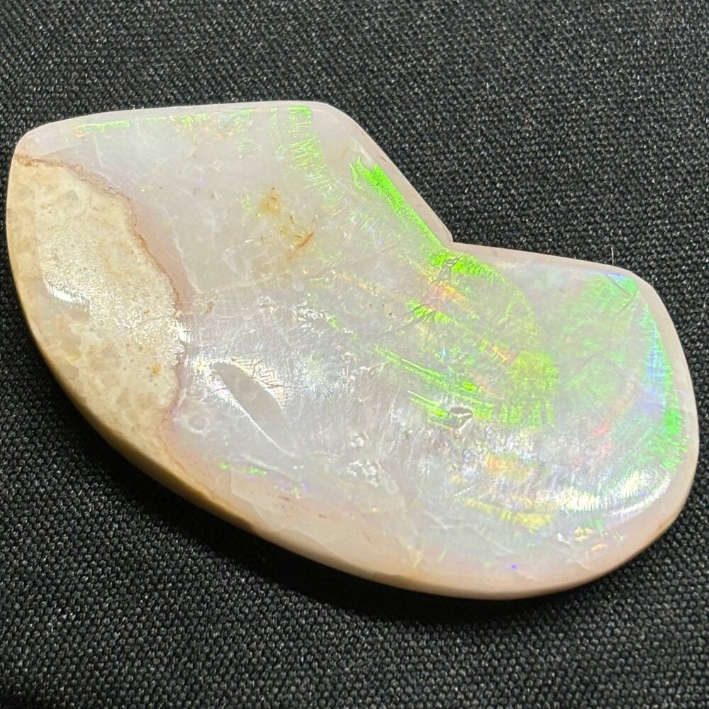 Full Flash Rubbed Polished US Spencer Idaho Opal Specimen Collectible